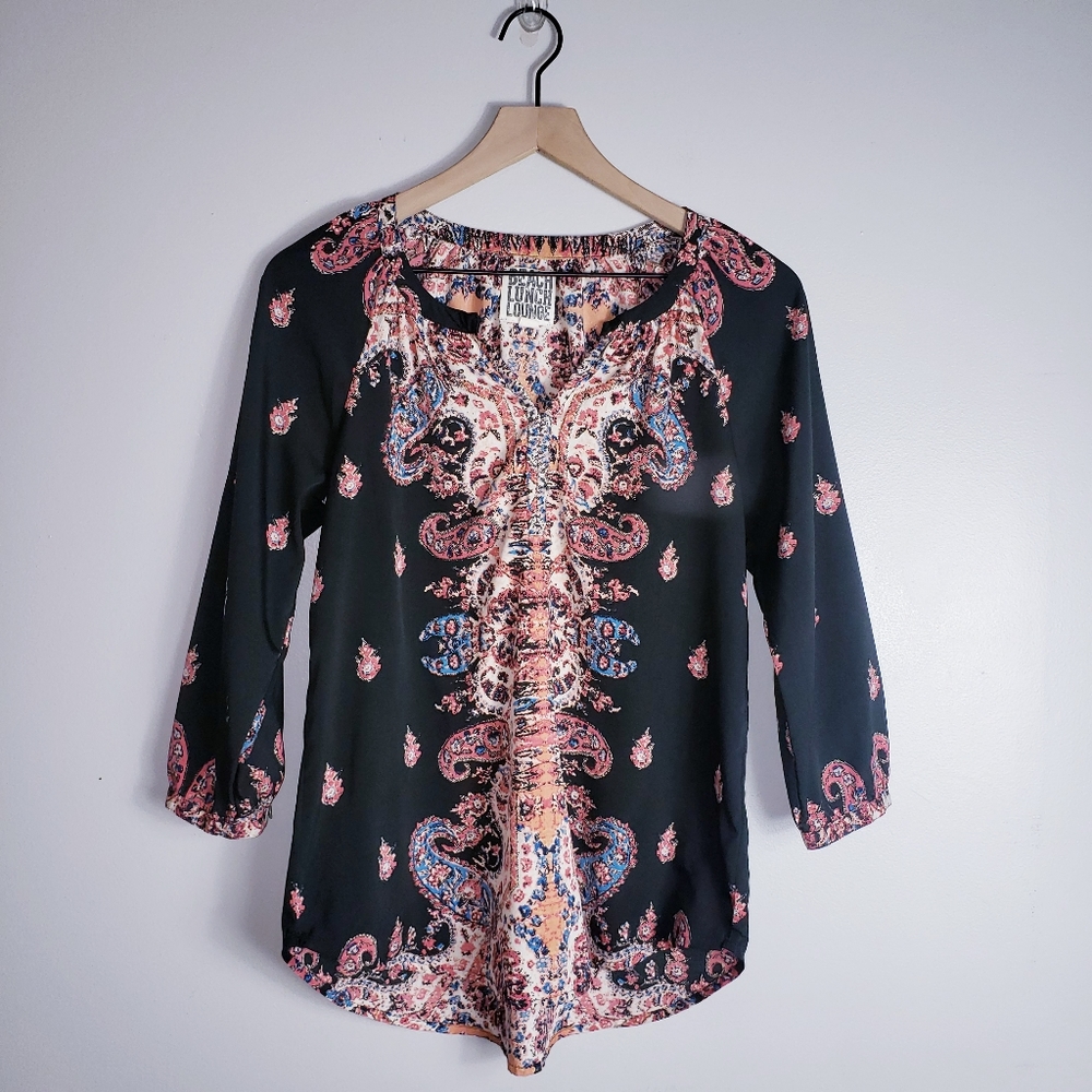 Beach Lunch Lounge Boho Top